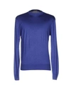 Cruciani Sweaters In Dark Purple