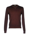 Cruciani Sweaters In Cocoa
