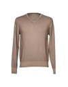 Cruciani Cashmere Blend In Khaki
