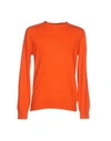 Blauer Sweaters In Red