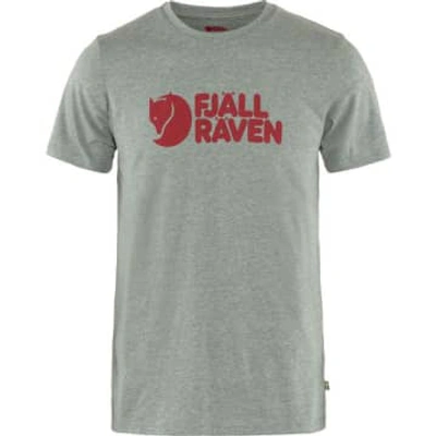 Fjall Raven Men's Logo Graphic T-shirt In Grey Melange 051