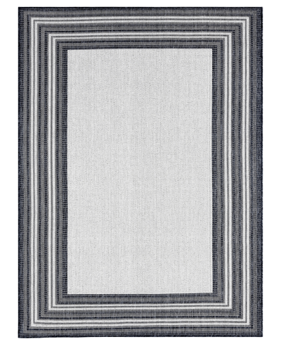 Nicole Miller Patio Country Layla 5'2" X 7'2" Outdoor Area Rug In Cream