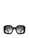 Fendi O'lock 54mm Geometric Sunglasses In Grey