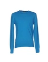 Blauer Sweater In Turquoise