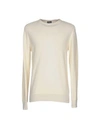Blauer Sweater In Beige
