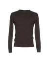 Blauer Sweaters In Dark Brown