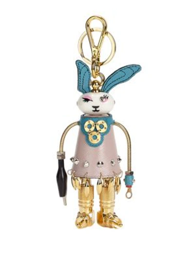 Prada Lola Bunny Rabbit Charm For Handbag In Mughetto