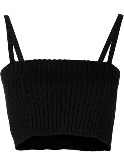 Prada Women's  Black Wool Top