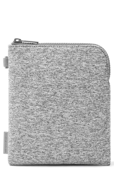 Dagne Dover Skye Organic Cotton Essentials Pouch In Heather Grey