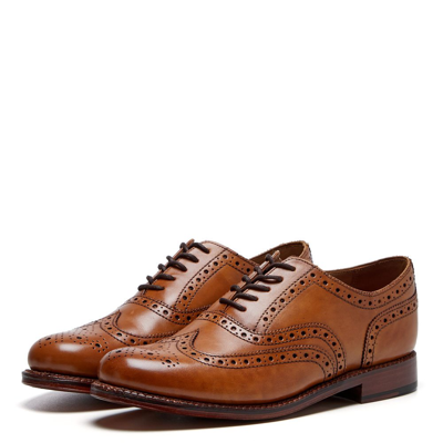Grenson Stanley Shoes - Tan In Brown