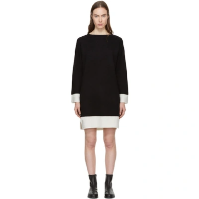 Rag & Bone Aubree Funnel-neck Cashmere Pullover Sweater In 970 Blackiv