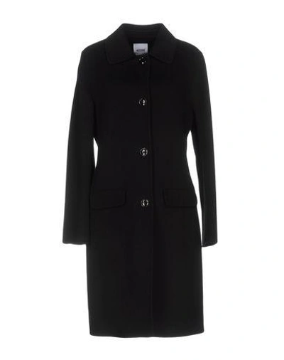 Moschino Cheap And Chic Coat In Black