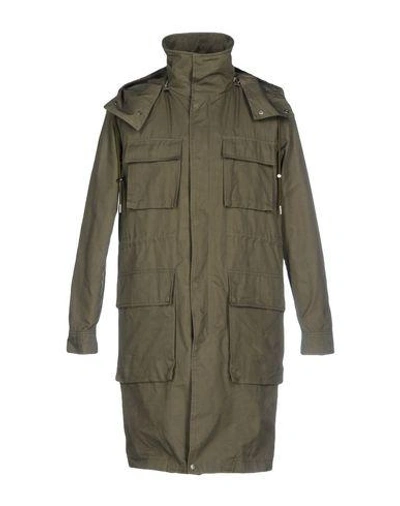 Plac Jackets In Military Green