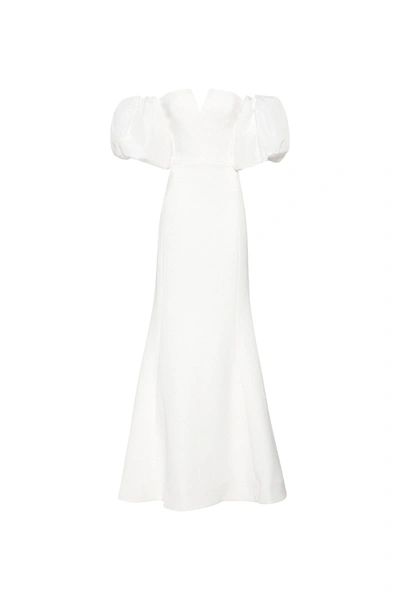 Rebecca Vallance -  Genevieve Puff Sleeve Gown  - Size 12