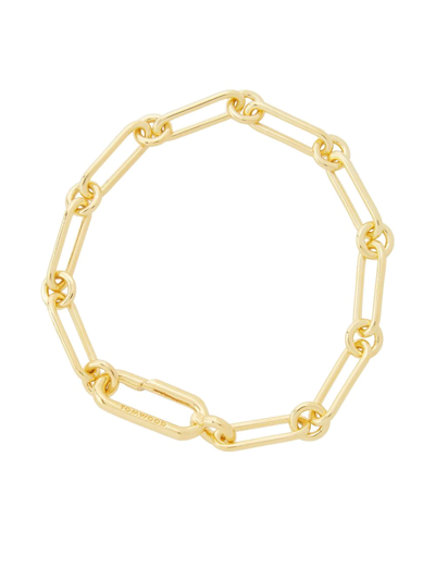 Tom Wood Gold-plated Box Chain Bracelet