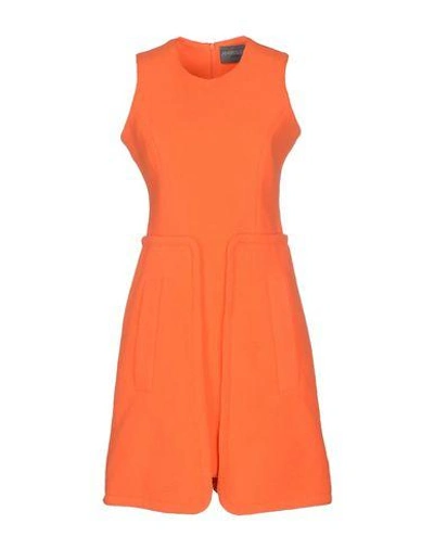 Antipodium Short Dress In Orange