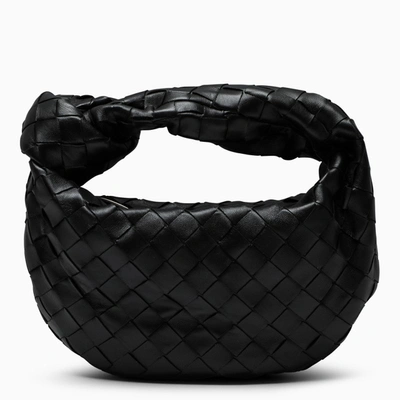 Bottega Veneta Black Mini Jodie Bag In Multicolor