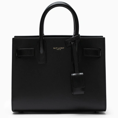 Saint Laurent Black Nano Sac De Jour Bag