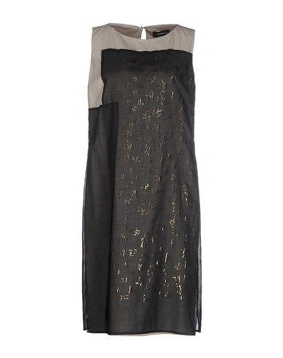 Cividini Short Dresses In Black