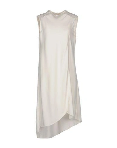 Philosophy Di Alberta Ferretti Knee-length Dress In White