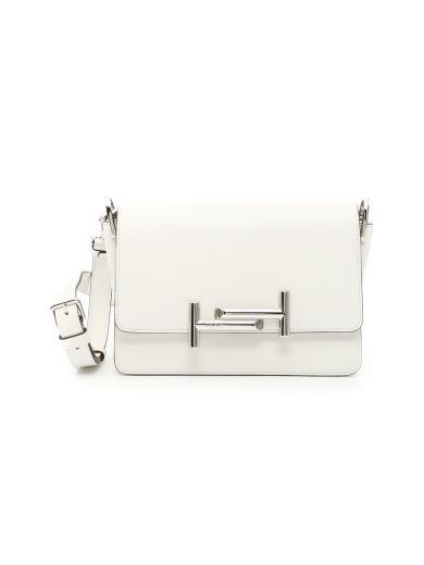 Tod's Mini Double T Bag In White|bianco | ModeSens