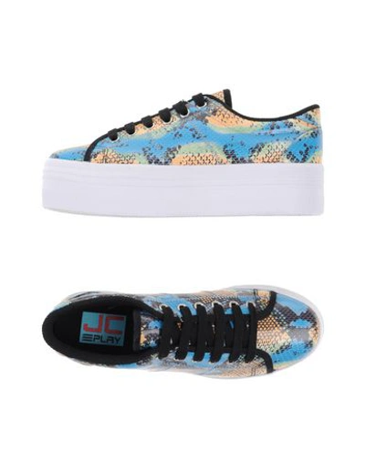 Jc Play By Jeffrey Campbell Sneakers In Azure