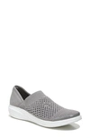 Bzees Charlie Knit Slip-on Shoe In Grey Shadow