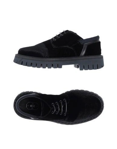 Bb Bruno Bordese Laced Shoes In Black