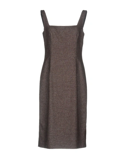 Max Mara Knee-length Dress In Deep Purple