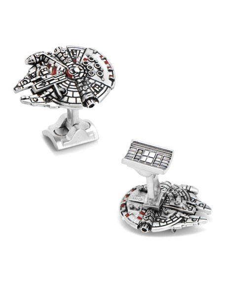 millennium falcon cufflinks