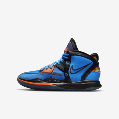 blue basketball shoes kyrie