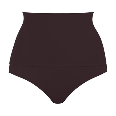 Eres Gredin High-waist Bikini Bottoms In Terre Brulee