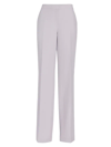 Lafayette 148 Gates Straight-leg Pants In Aster