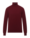 Malo Turtlenecks In Maroon