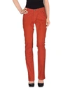 Jeckerson Casual Pants In Rust