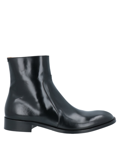 Maison Margiela Ankle Boots In Black