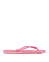 Havaianas Toe Strap Sandals In Red