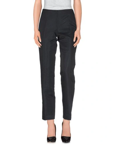 Hache Casual Pants In Black