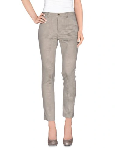Pt0w Casual Pants In Light Grey