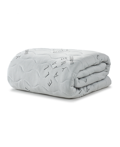 Ella Jayne Viscose From Bamboo Mattress Protector, California King In White