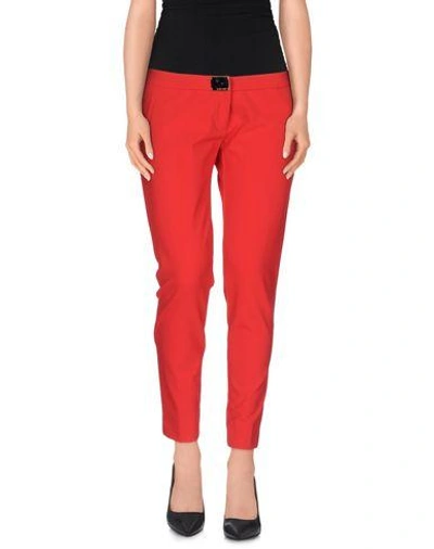 Mangano Casual Pants In Red