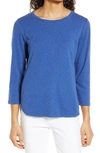 Tommy Bahama Ashby Slub Tee In Dk Cobalt Hthr