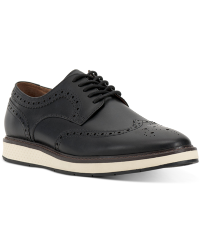 Vince Camuto Men's Essien Wingtip Oxford Casual Dress Shoe In Black