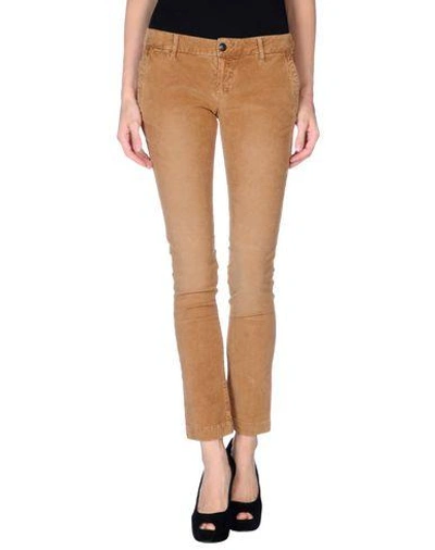 Monocrom Casual Pants In Camel