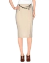 Moschino Cheap & Chic 3/4 Length Skirts In Beige