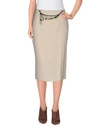 Moschino Cheap & Chic 3/4 Length Skirts In Ivory