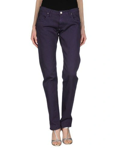 Cycle Casual Pants In Purple