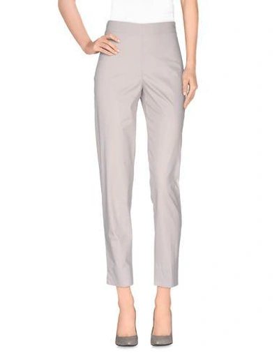 D-exterior Casual Pants In Light Grey