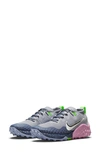 Nike Wildhorse 7 Trail Running Shoe In Grey/ Green/ Blue