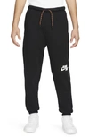Nike Jordan Jumpman Fleece Sweatpants In Black/white